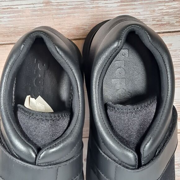 Propet Pedwalker MPED3 Black Smooth Slipon Shoes Hook & Loop Mens Size 10 (VGC) - Picture 8 of 9